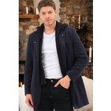 Dewberry PLT8371 DEWBRRY MEN'S COAT-LIGHT DIAGONAL NAVY BLUE Cene