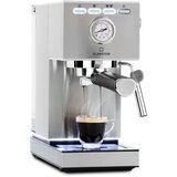 Klarstein Pauza, aparat za espresso, 1350 W, tlak 20 bara, spremnik za vodu: 1,4 litre, nehrđajući čelik | shoptok.hr