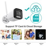 Gembird CAM-IP5MP-B6 kamera 5MP, H.265 wifi camera, metal, icsee app, 2pcs ir LED+2pcs white led, 2.8mm | ePonuda.com