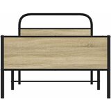  Okvir kreveta bez madraca boja hrasta sonome 90 x 200 cm drveni | shoptok.hr