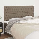  Posteljno vzglavje 4 kosa taupe 90x7x78/88 cm blago, (20952447) Cene