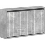  Ormar za cipele na zidu ZWOLLE 71 x 17 x 43 cm Betonska siva | shoptok.hr
