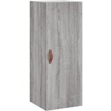 Maison Chic Stenska omarica - Zidna omarica siva sonoma 34,5x34x90 cm iu1182, (22063157) Cene