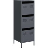 vidaXL Visoka komoda antracit 39x35x103,5 cm od čelika | shoptok.hr