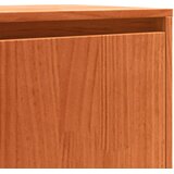  Kreveta Vosak smeđa 110 x 34 x 75 cm Čvrsto borovo drvo | shoptok.hr