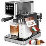 KA 1266 espresso 2v1 (20 barov), vzvod, nastavek s školjko, (5000120630)