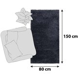 XXXL Preproga Fluffy, 80x150cm, Antracit | Shoptok.si