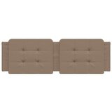  Jastuk za uzglavlje boja cappuccina 160 cm od umjetne kože | shoptok.hr