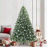  Umjetno božićno drvce s stalakom Zelena 210 cm PE i PVC | shoptok.hr