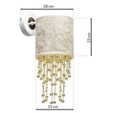  Zidna svetiljka ALMERIA 1xE27/60W/230V | Eponuda.com