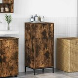 vidaXL Kupaonski ormar s ladicama Dimljeni hrast 39.5 x 36 x 88 cm Cijene