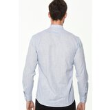 Dewberry G625 LINEN SHIRT-PLAIN BLUE | shoptok.hr
