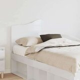  Vzglavje z vzglavjem Svetlo Belo 135 cm Konstruiran les, (5000110234) | Shoptok.si
