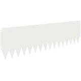  Ograda oko Travnjaka 20 pcs 103 x 30 cm Čelik Bijela | Eponuda.com