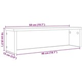 vidaXL Kuhinjski stalci koji se mogu složiti 2 kom bijeli 50x15x16 cm | shoptok.hr