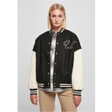 UC Ladies Ladies Oversized Big U College Jacket black/palewhite | Shoptok.si
