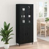  Highboard 2 kom. Crni hrast 69,5 x 34 x 180 cm | shoptok.hr