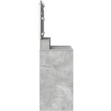  Toaletni stol Betonski sivi 100 x 41 x 135 cm Konstruirano drvo | Eponuda.ba