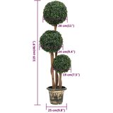  Umjetni šimšir u obliku kugle s posudom zeleni 119 cm | Eponuda.ba