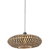 QAZQA Orientalska viseča svetilka črni bambus 50 cm - Ostrava | Shoptok.si