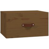 Maison Chic Stenska Nočna omarica - Nočna miza medeno rjava 40x29,5x22 cm, (21688630) | Shoptok.si