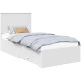  Krevetna konstrukcija Bijelo 90 x 190 cm Konstruirano drvo | shoptok.hr