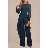 Fenzy Eleganten Kombinezon, Temno Moder | Shoptok.si