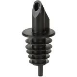 BILLY plastični ausgiesser za 0,5-1,5 L steklenice, 5 loput, črn, (5000216892)