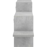  Polica na zidu Betonska siva 95 x 17 x 37 cm Konstruirano drvo | shoptok.hr