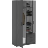 MID.YOU OMARA ZA OBLAČILA, siva | Shoptok.si
