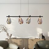  visilica na sajli denso 4xG9/5W/230V crni hrom/bakrena | Eponuda.com