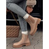 DStreet Botki damskie MONDERICO kremowe | Shoptok.si