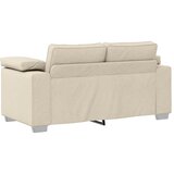 SOFA za dvije osobe Bež 160 cm Platnasta tkanina | shoptok.hr