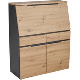 Voleo pisalnik leseni material barve grafita, hrast artisan Cene