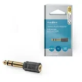GOLD Audio Adapter 6.35mm M-3.5mm z Pozlaceni konektor ABS