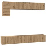  Set TV komoda Zidne 5 pcs Umjetnički hrast Konstruirano drvo | shoptok.hr