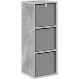  Kreveta s ladicama Betonski sivi 25,5 x 22 x 69,5 cm | shoptok.hr