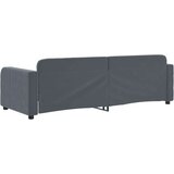 vidaXL Dnevni krevet tamnosivi 80 x 200 cm baršunasti | shoptok.hr