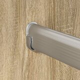  Cijev za ormar 2 pcs Srebrno 864 x 15 x 29 mm | shoptok.hr