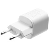 Deltaco Domači Polnilec 1x USB-C, PD 20 W + kabel USB-C - Lightning 1m BELO | Shoptok.si