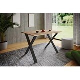 MID.YOU Jedilna Miza Xona, Hrast, Črna | Shoptok.si