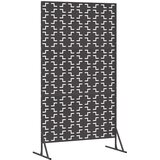  Zaslon za privatnost 100 x 50 x 180 cm Čelik Crna | shoptok.hr