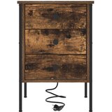  Noćni ormar Dimljeni hrast 42 x 41 x 61 cm Konstruirano drvo | shoptok.hr