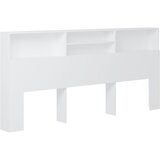 Maison Chic vzglavna omarica - nočna omarica - posteljna omarica bela 220x19x103,5 cm, (21704908) Cene
