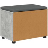  Klupa za hodnik s jastukom Betonsko Siva 60 x 38 x 46 cm | Eponuda.ba