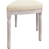 Klupa bež 110 5 x 45 x 49 cm od tkanine | shoptok.hr