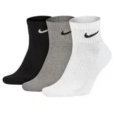 EVERYDAY CUSH ANKLE Čarape muške 3/1 crne, sive i bele