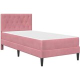  Okvir kreveta s madracem Ružičasta 80 x 200 cm Baršun | shoptok.hr
