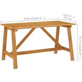  5-dijelni vrtni blagovaonski set crni | shoptok.hr