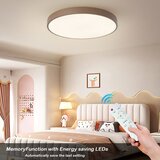  Brilagi - LED prigušiva stropna svetiljka POOL LED/60W/230V 3000-6000K 60 cm braon+DO | Eponuda.com